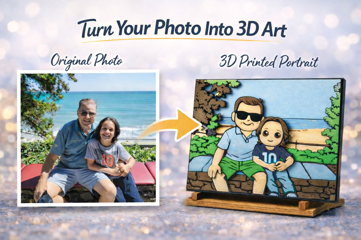Create your Custom 3D Portrait