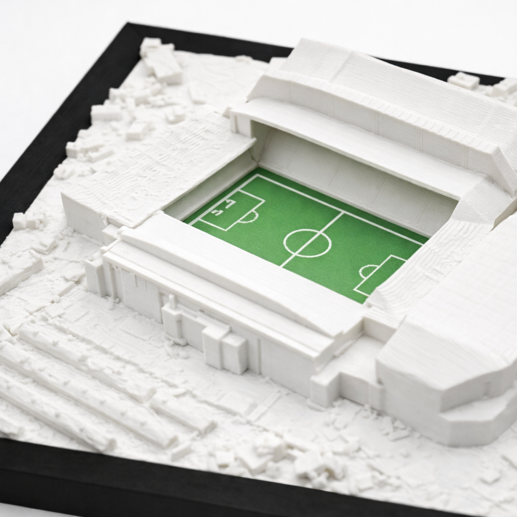 🏟️ 3D-Printed Stadium Model – Anfield (Liverpool FC)